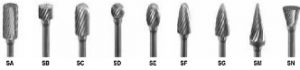 Carbide-Burrs-Miniature-Series-Single-Cut-1.4-Head-1.8-Shank