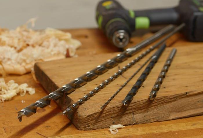 Extra Long Drill Bits for Wood
